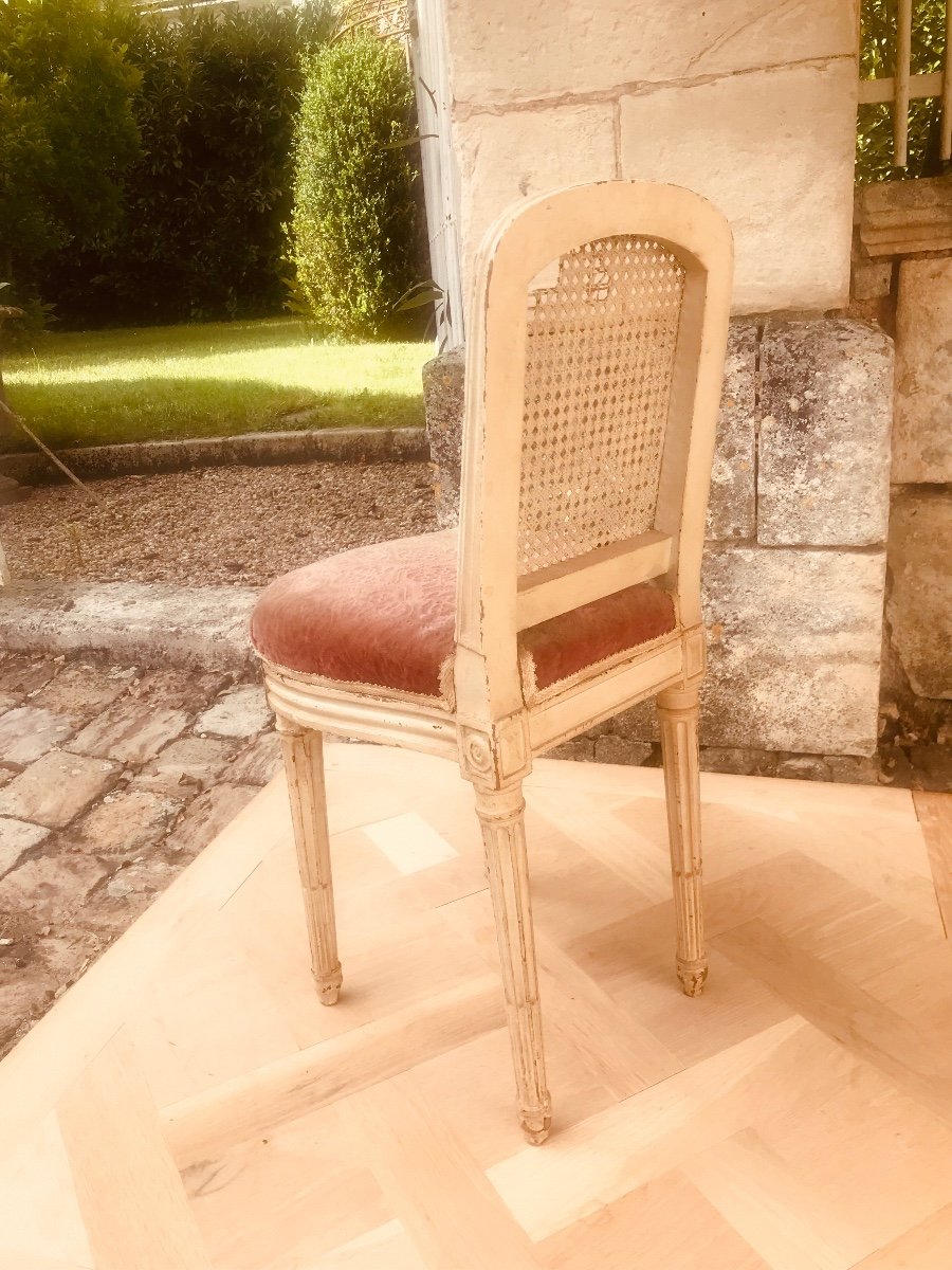 Chaise D’enfant D’époque Louis XVI-photo-1