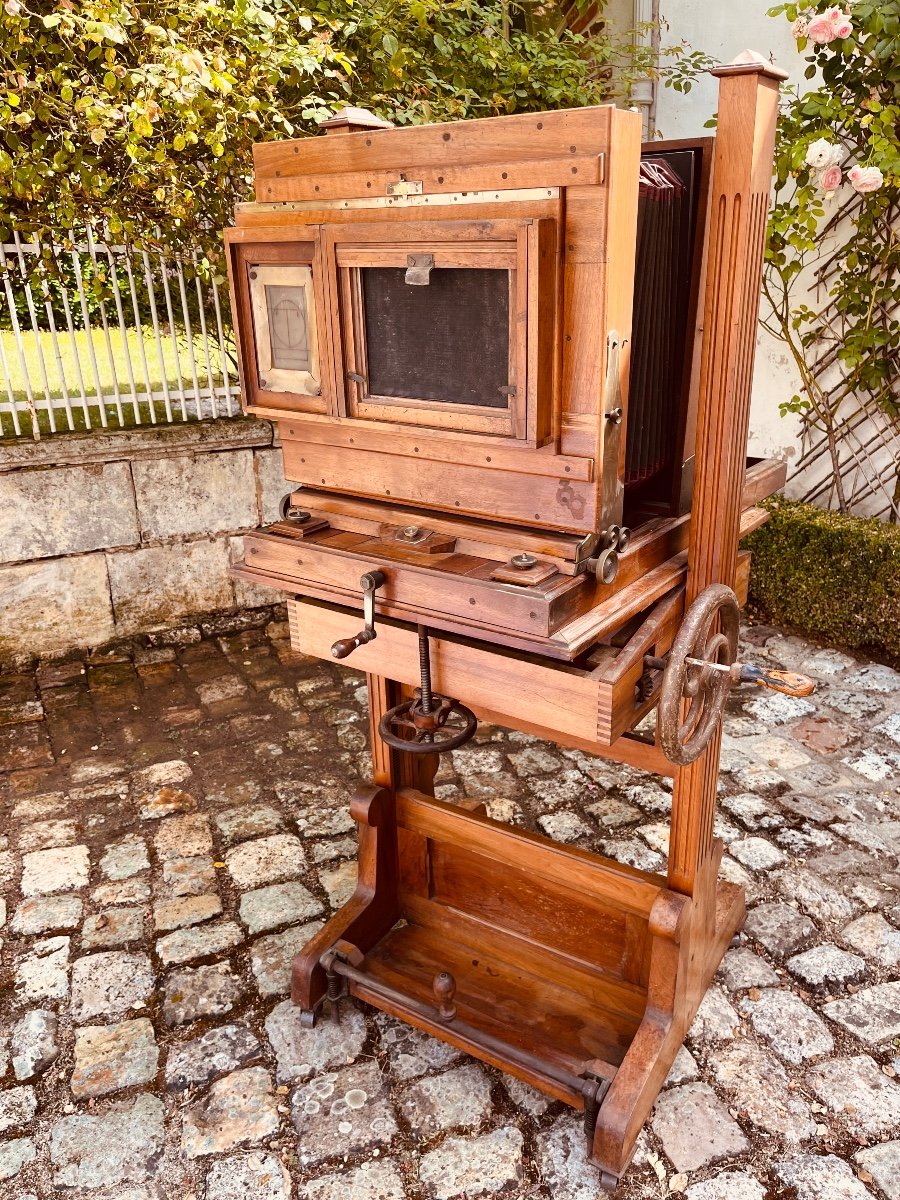 Photographic Room In Walnut From 1900-photo-3