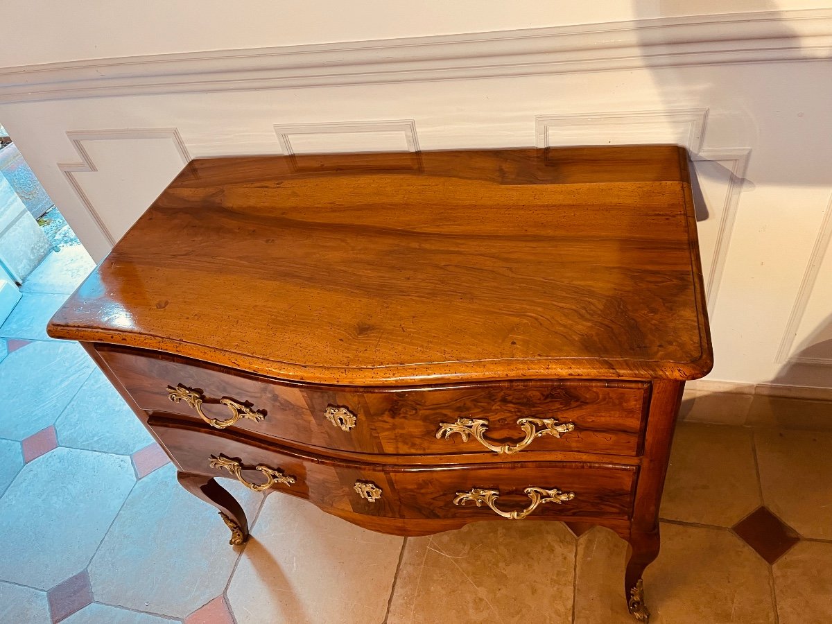 18th Century Walnut Chest Of Drawers-photo-2