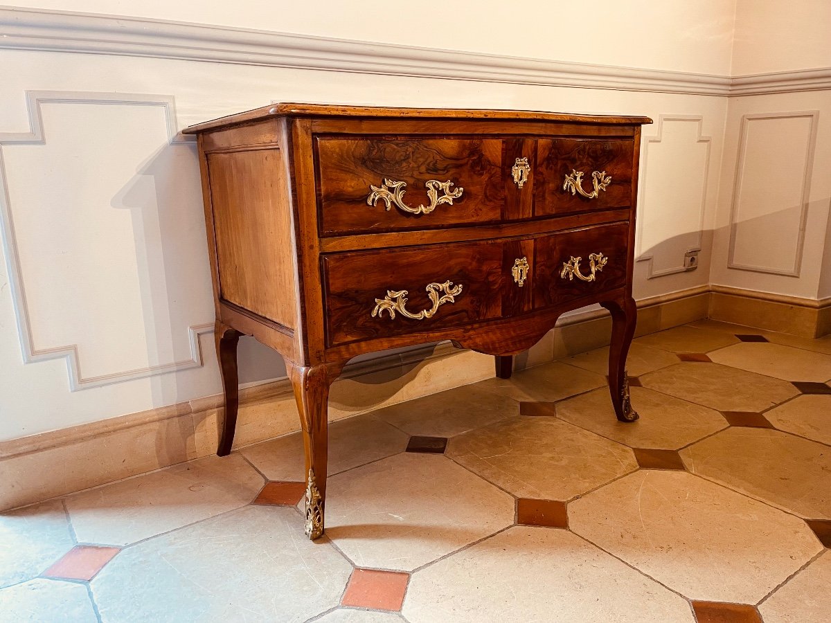 18th Century Walnut Chest Of Drawers-photo-6