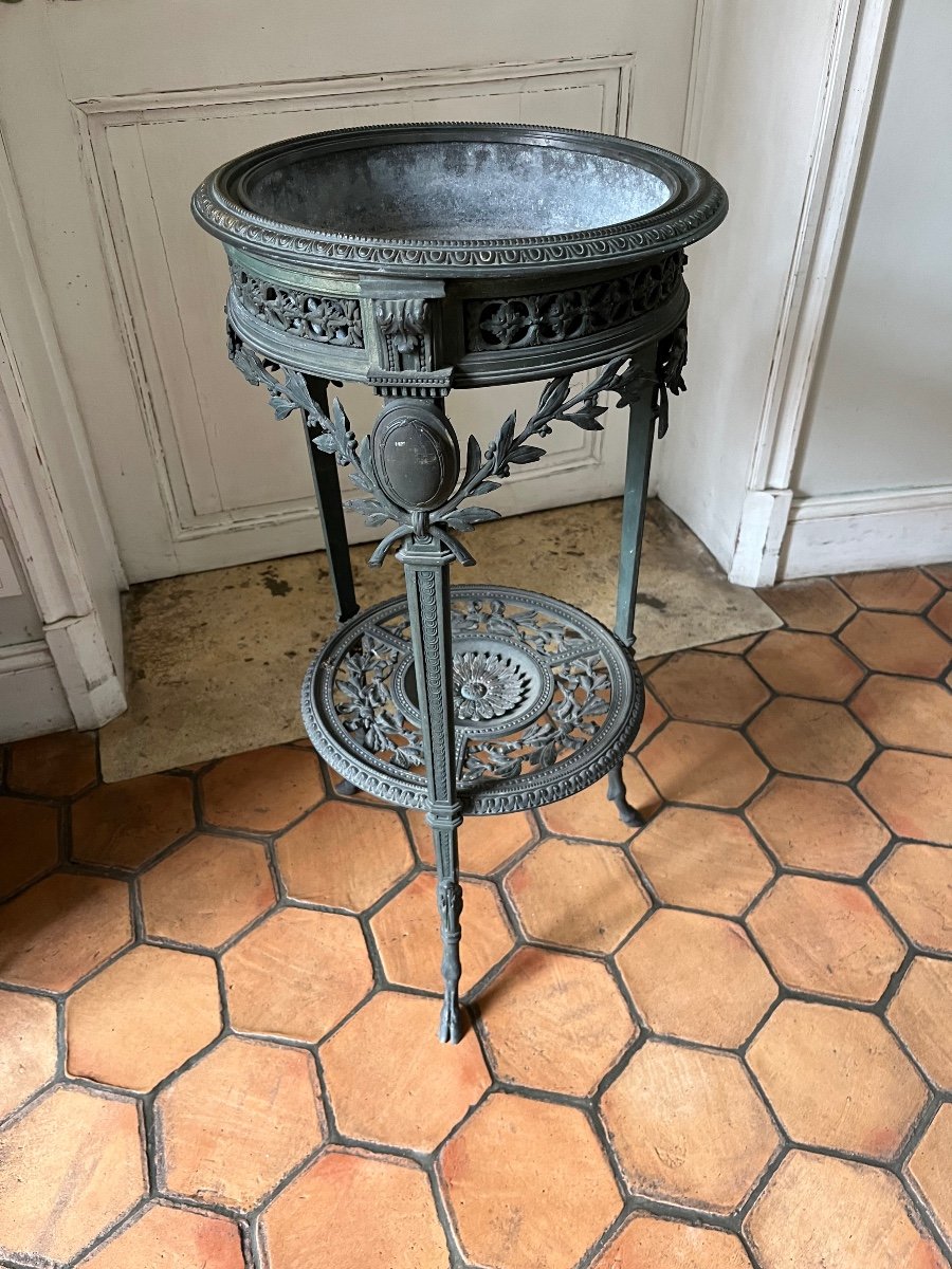 Jardinière En Bronze De Style Louis XVI 