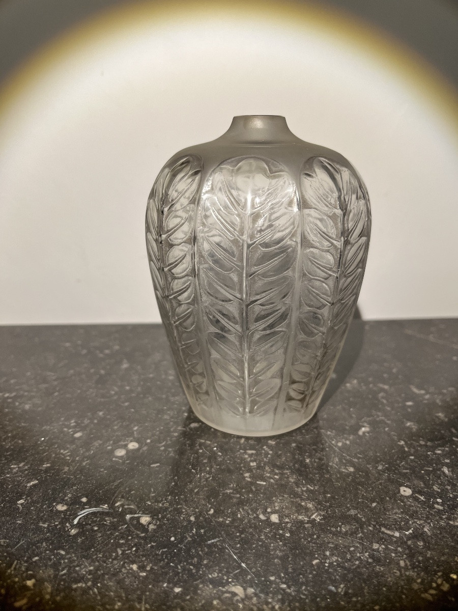 Vase René Lalique  Modèle - Tournai  1924-1928-photo-3