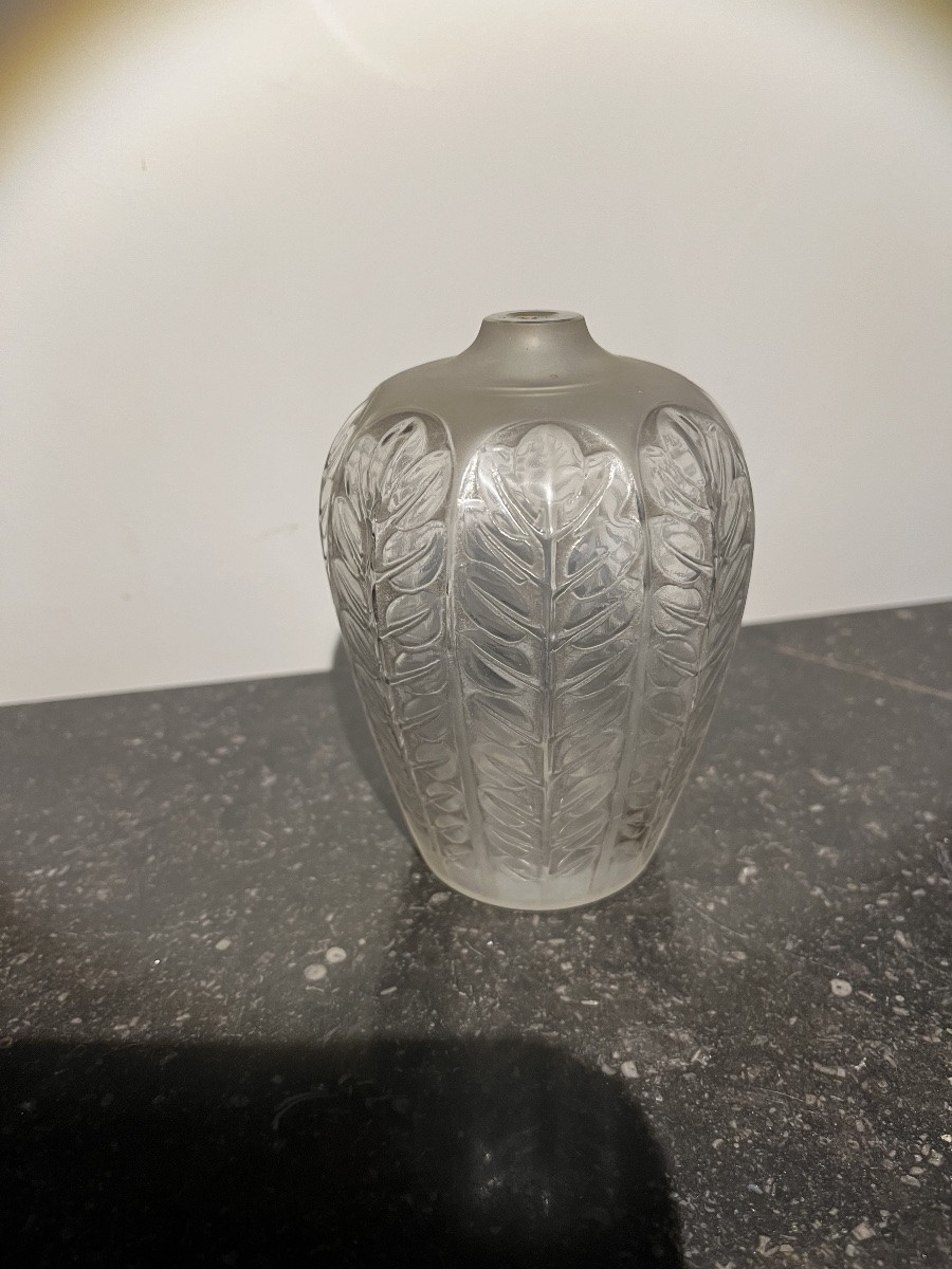 Vase René Lalique  Modèle - Tournai  1924-1928-photo-1