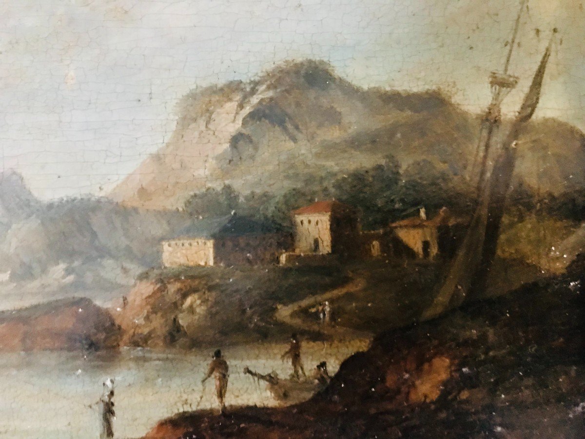 18th Century Fishing Scene-photo-4