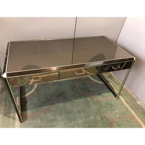 80s Mirrored Desk