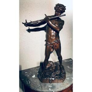 "the Improviser" - Bronze By Félix Charpentier
