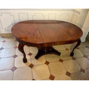 19th Century Mahogany Belt Table