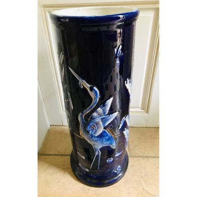 Glazed Ceramic Umbrella Holder