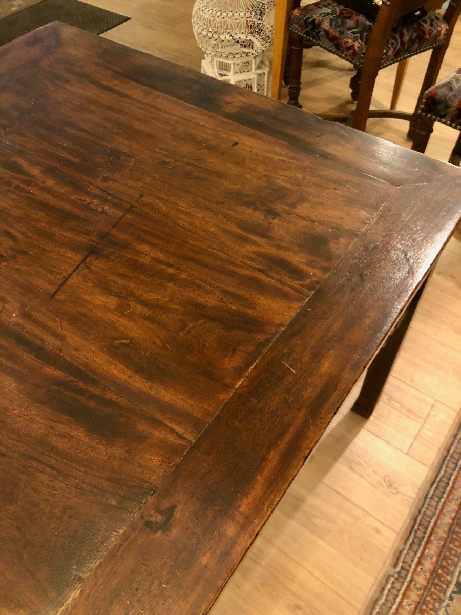 19th Century Chinese Square Table In Ironwood -photo-5