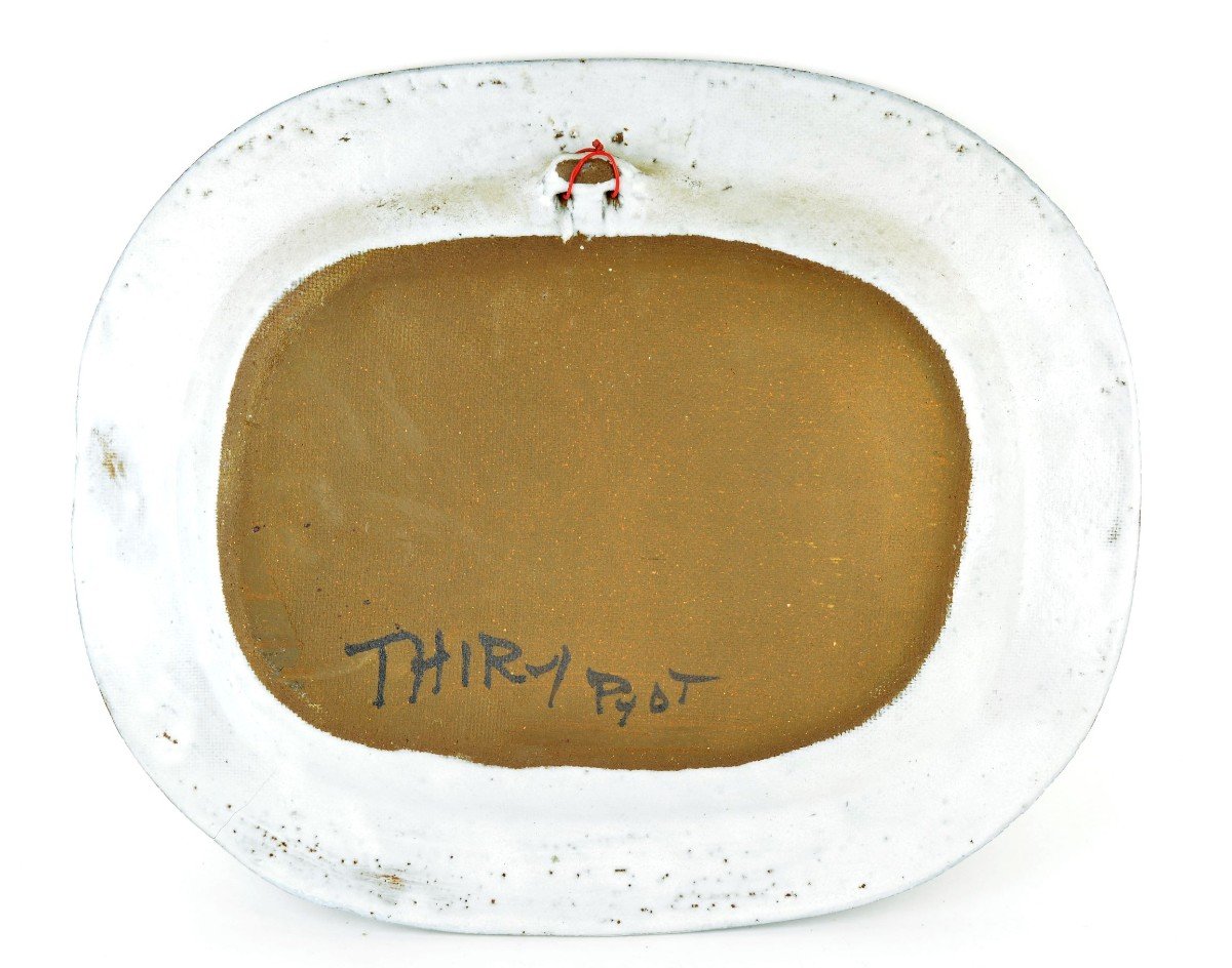 Pyot Thiry, Dish Decorated With Boats-photo-3