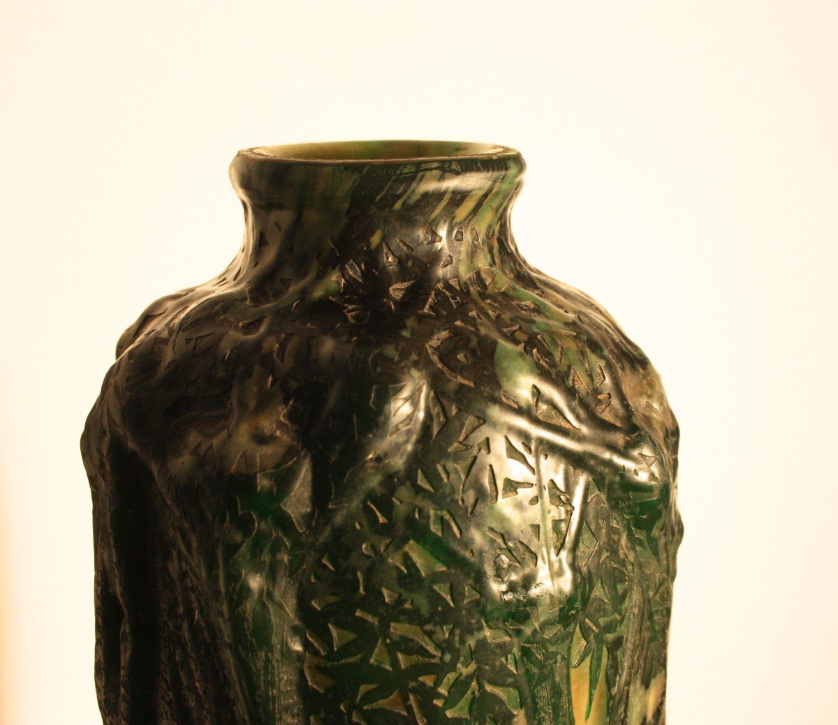 Daum Nancy Vase Art Nouveau-photo-1