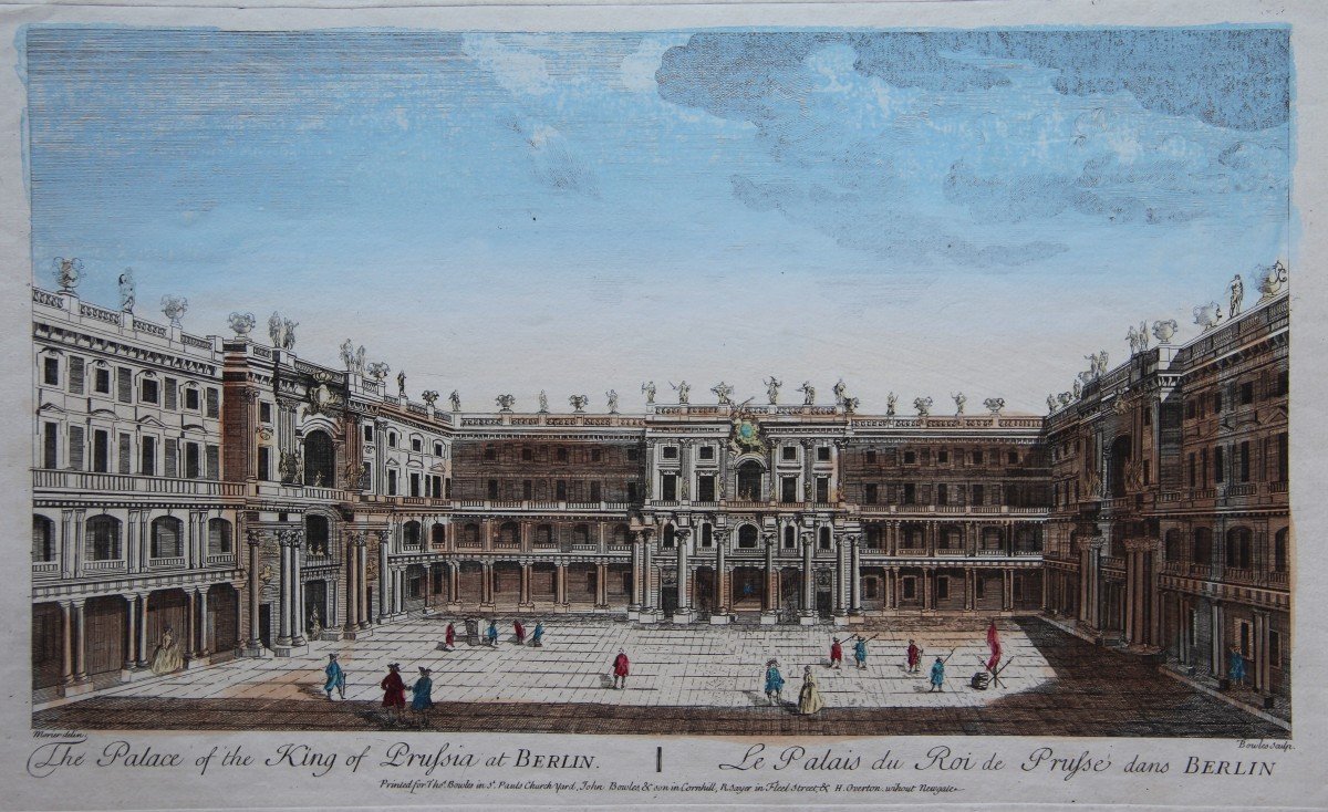 Berlin, Palace Of The King Of Prussia In The 18th Century