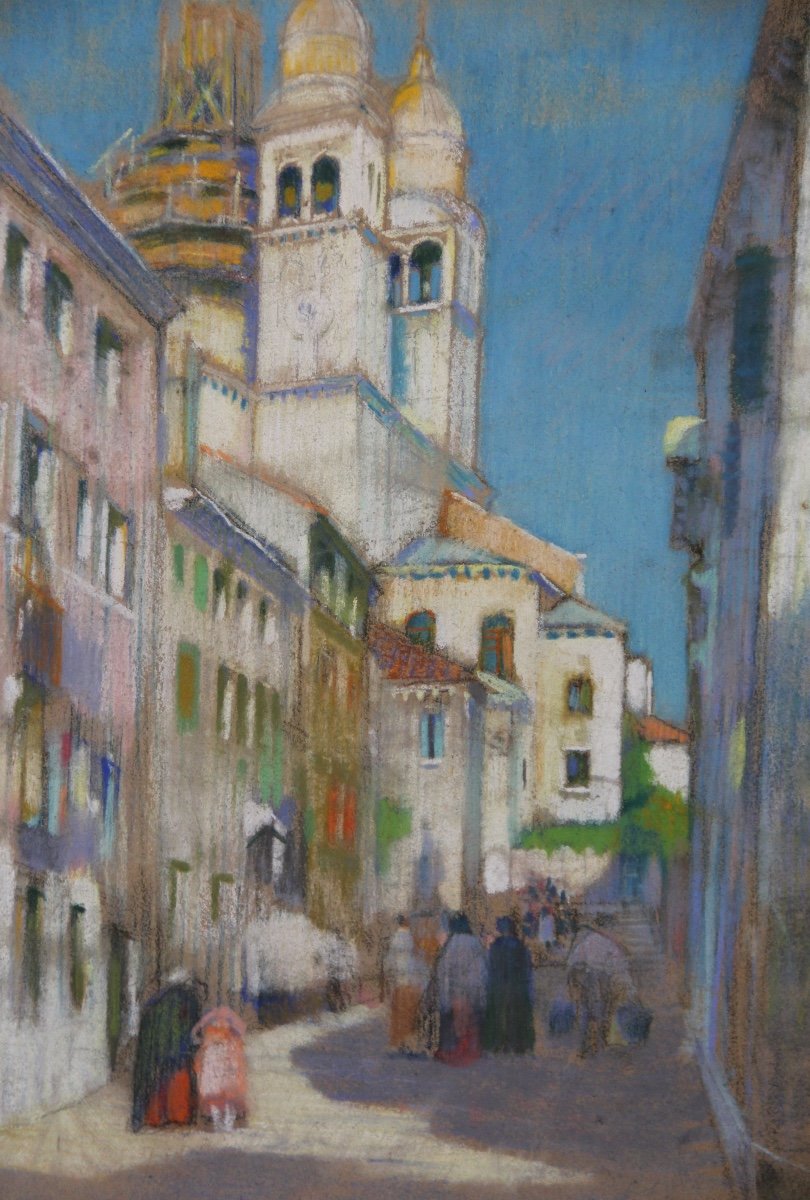 VENISE par l'artiste américain Julius ROLSHOVEN-photo-2