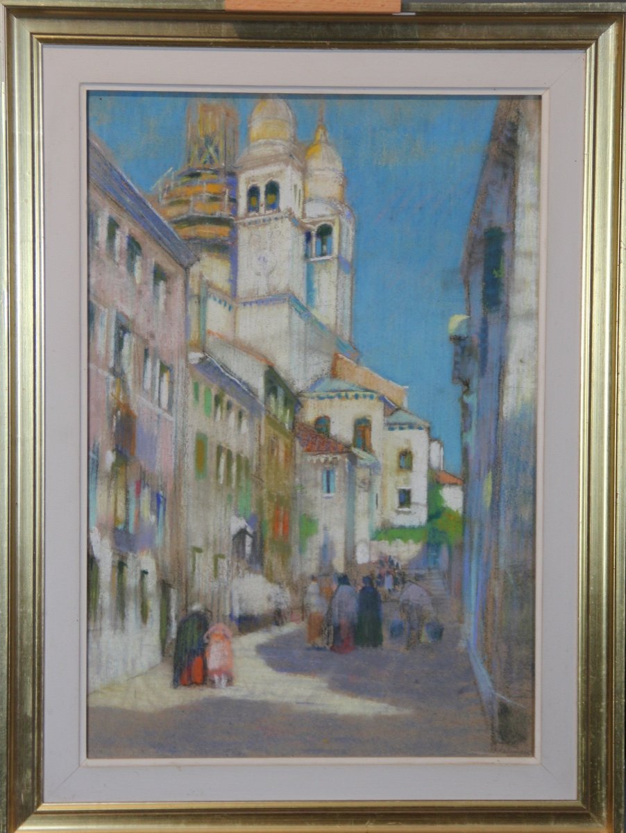 VENISE par l'artiste américain Julius ROLSHOVEN-photo-3