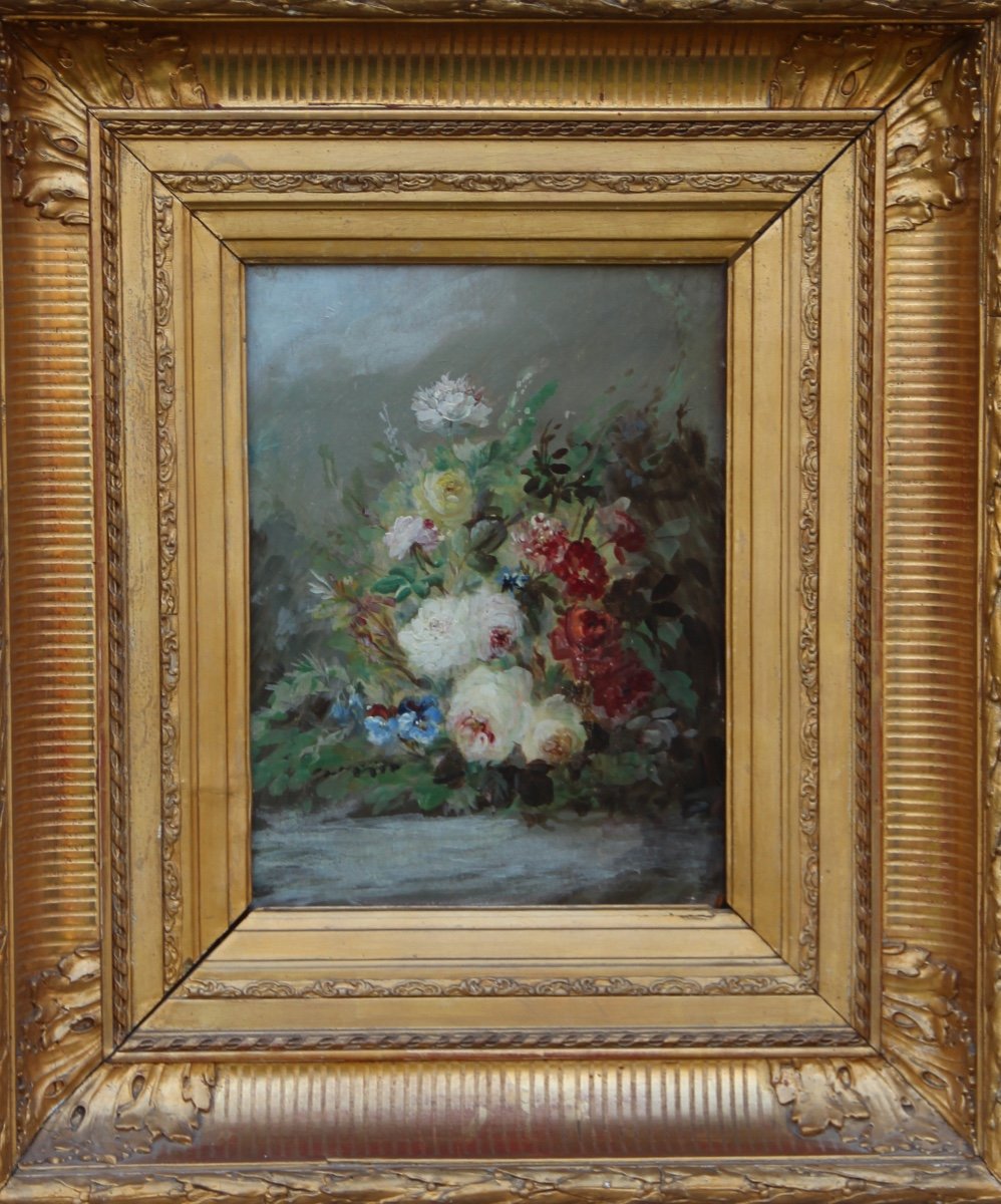 FLEURS Ecole Française du XIXème siècle