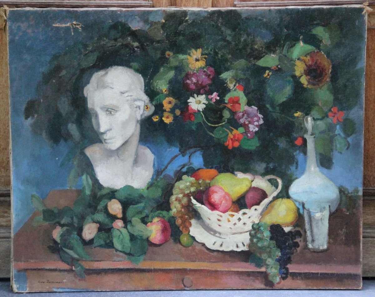 Still Life 1930 By Jean Joveneau-photo-2