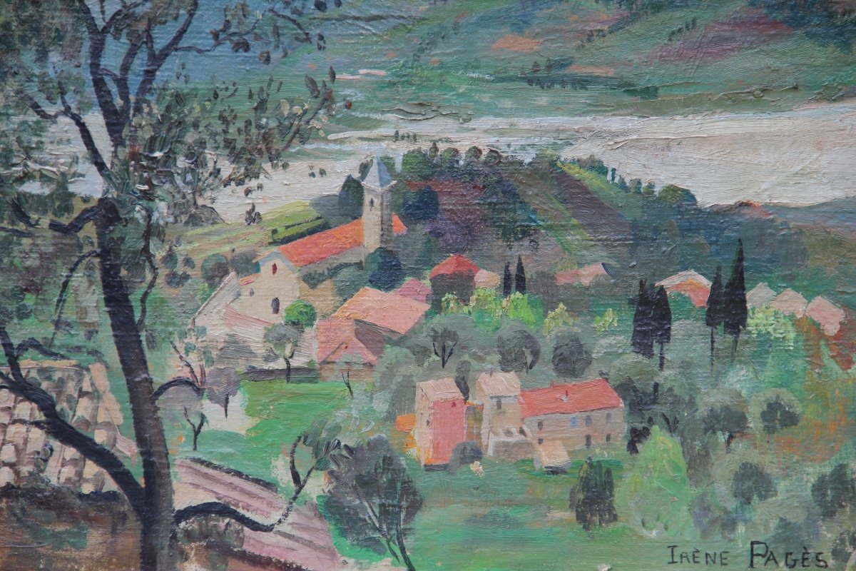 Castagniers Near Nice By Irène Pages