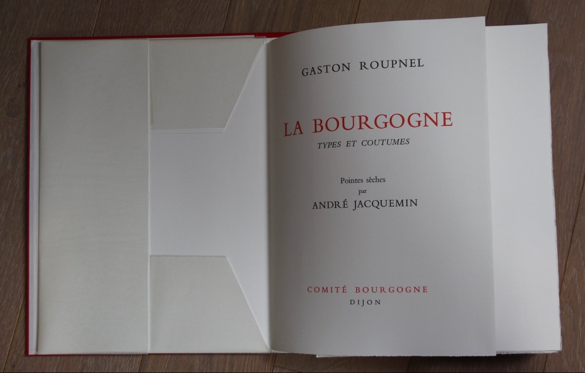 La BOURGOGNE par André JACQUEMIN (1904-1992)-photo-4