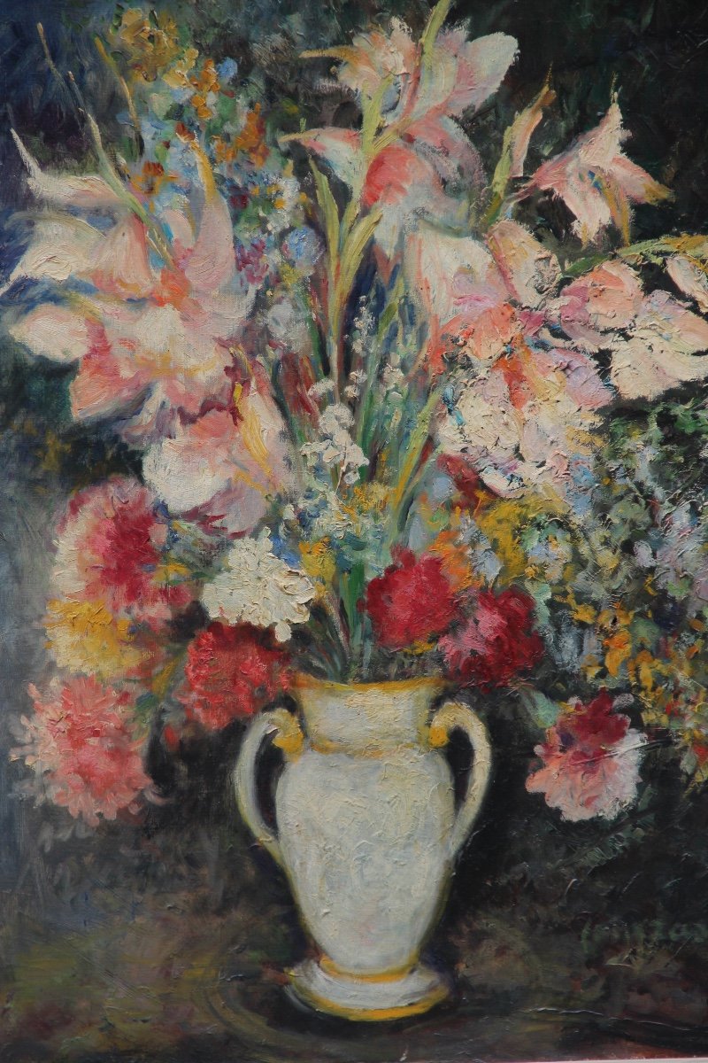 The Bouquet By Charles Hall Thorndike (1875-1935)-photo-3