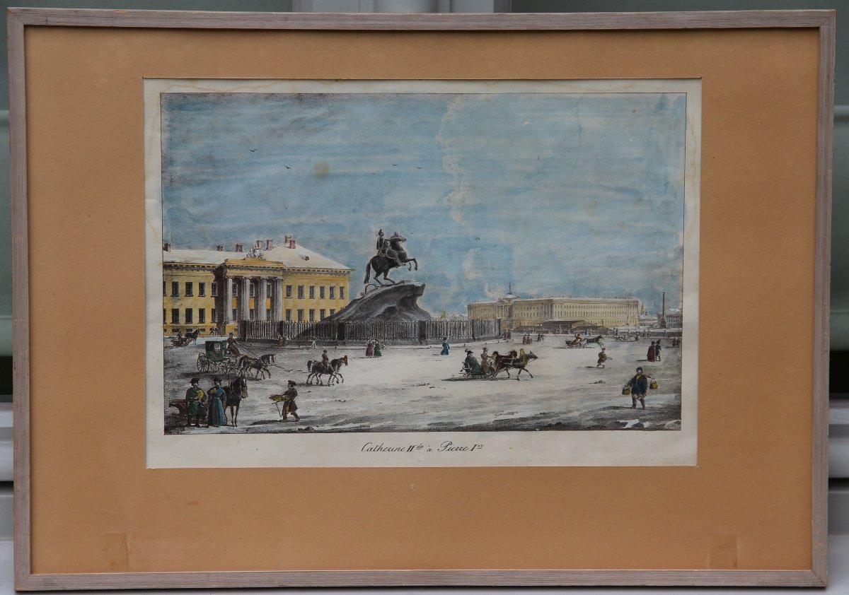 RUSSIE ST PETERSBOURG vers 1820-photo-2