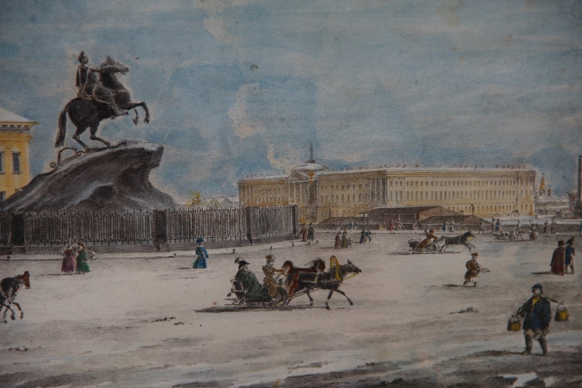 RUSSIE ST PETERSBOURG vers 1820-photo-1