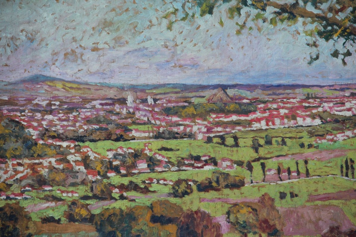 Vue Panoramique de NANCY JARVILLE par Michel COLLE (1872-1949)-photo-4