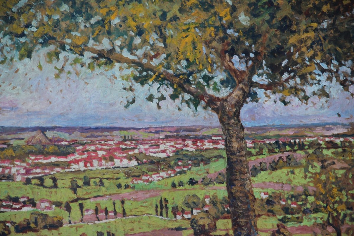 Vue Panoramique de NANCY JARVILLE par Michel COLLE (1872-1949)-photo-1