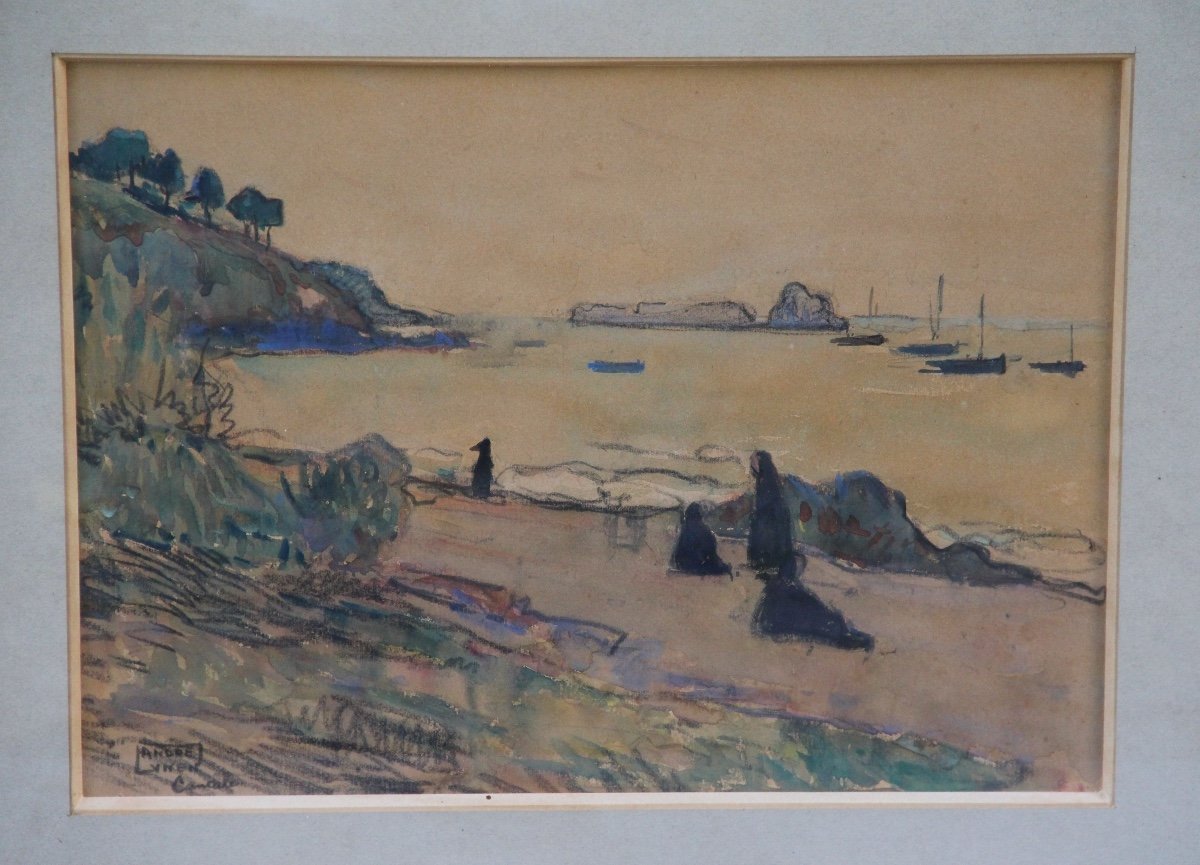 Cancale By André Lynen (1888-1984)-photo-3