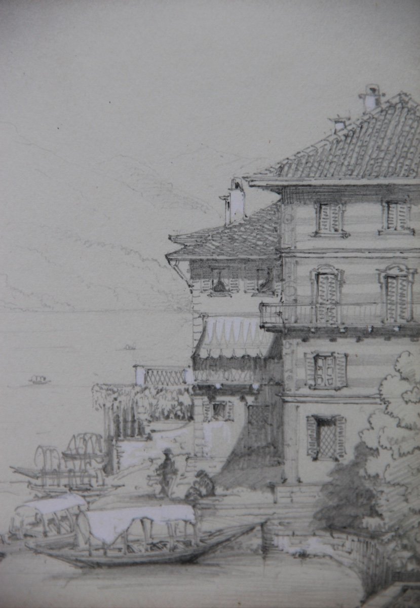 Lake Orta Italy In 1879