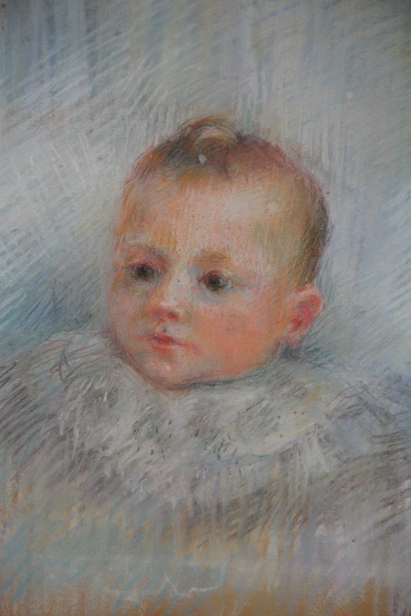 Pastel XIXème  ENFANT-photo-4