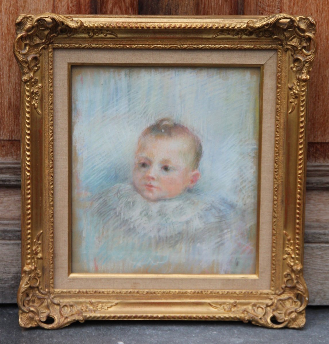 Pastel XIXème  ENFANT-photo-4