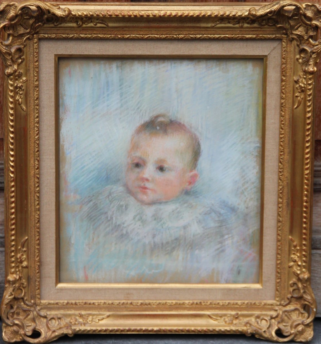 Pastel XIXème  ENFANT