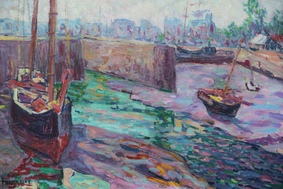 LEZARDRIEUX PAIMPOL par Charles Hall THORNDIKE (1875-1935)-photo-2