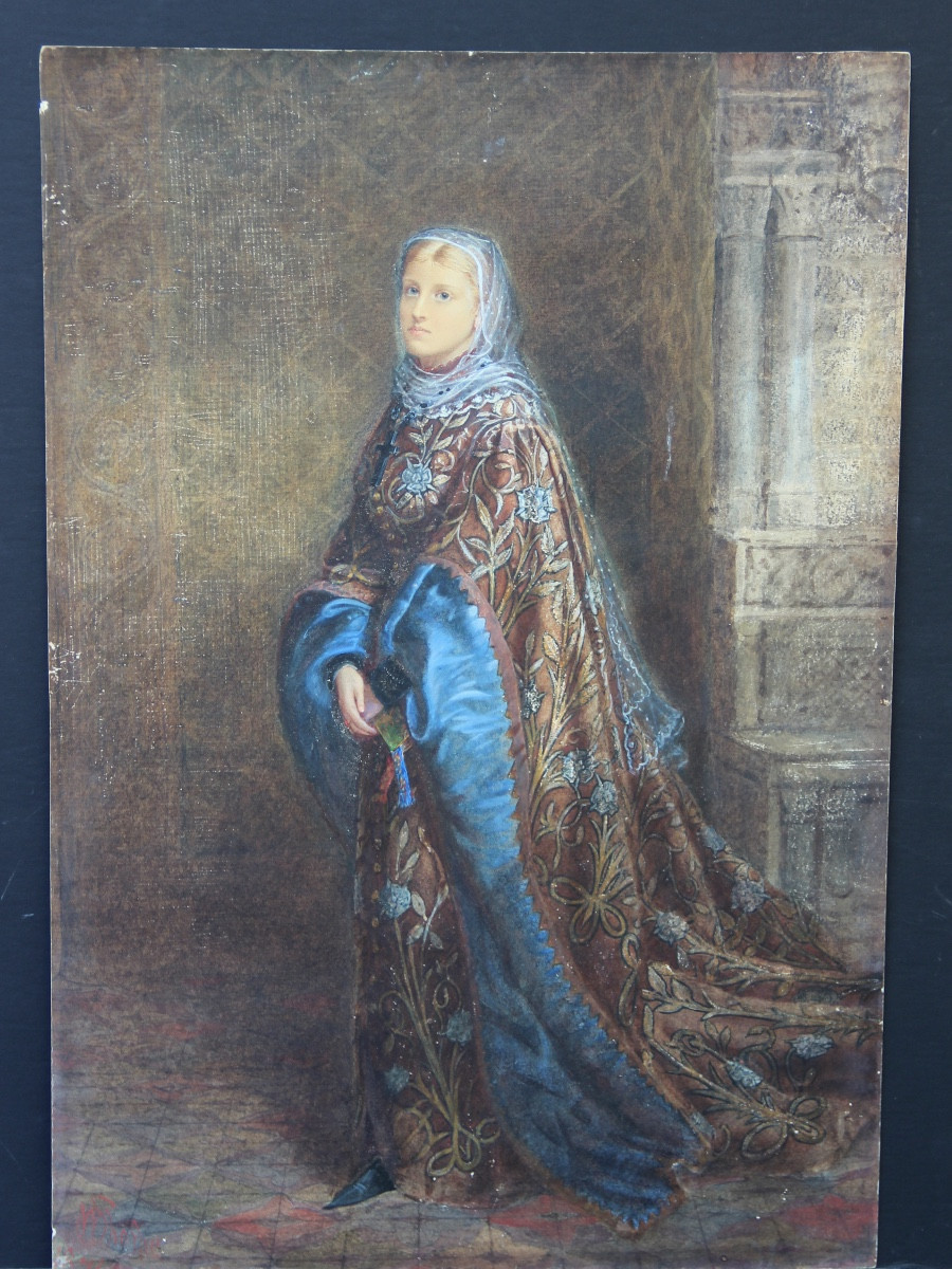 Troubadour Work Signed 1841-photo-2