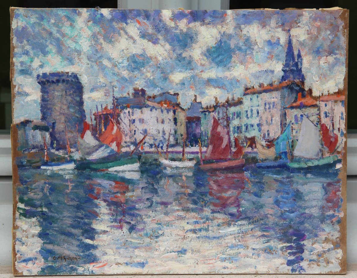 La Rochelle By Clarence Montfort Gihon (1871-1929)-photo-3