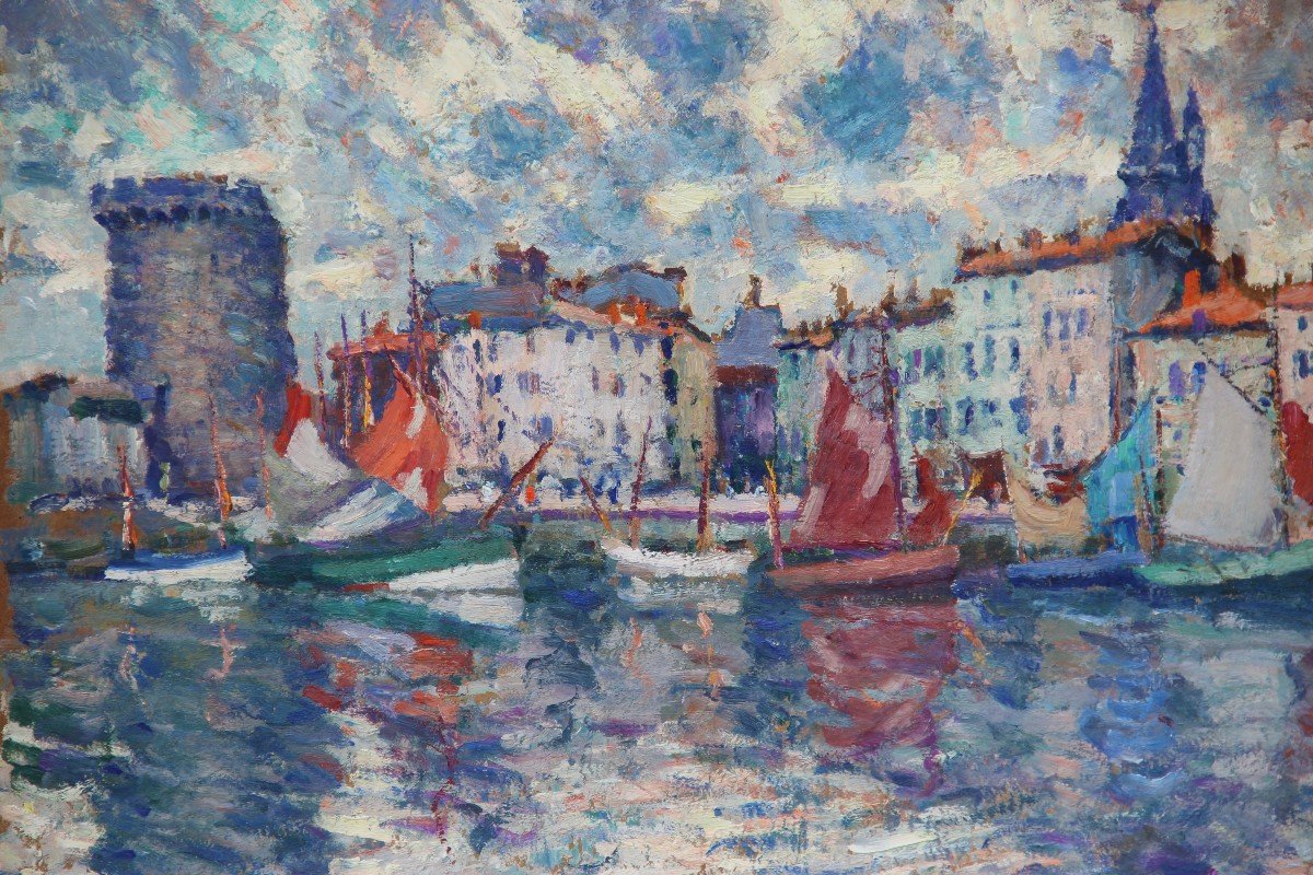 La Rochelle By Clarence Montfort Gihon (1871-1929)