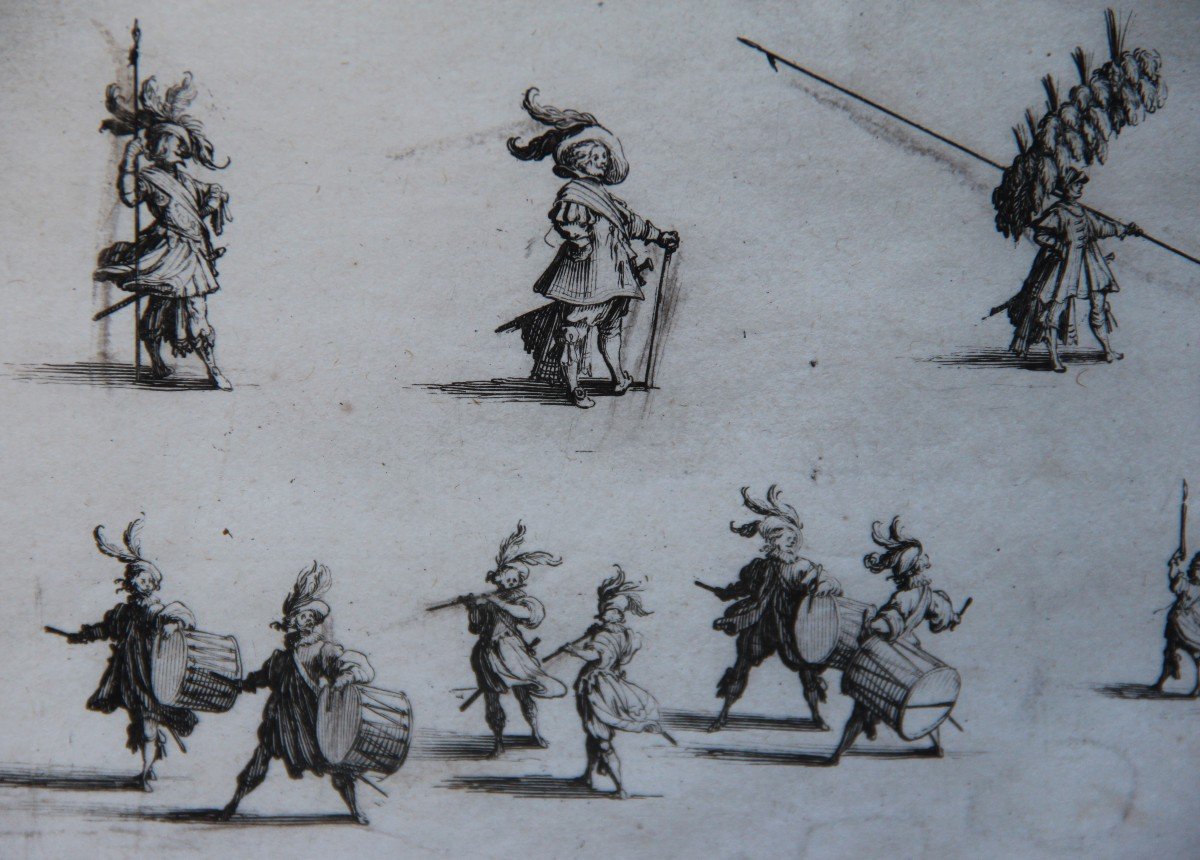 Entrance Of Monsieur De Macey By Jacques Callot-photo-4