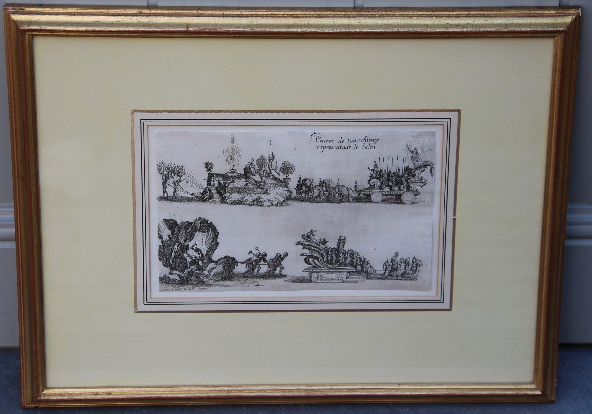 Entry Of Duke Charles IV By Jacques Callot-photo-2