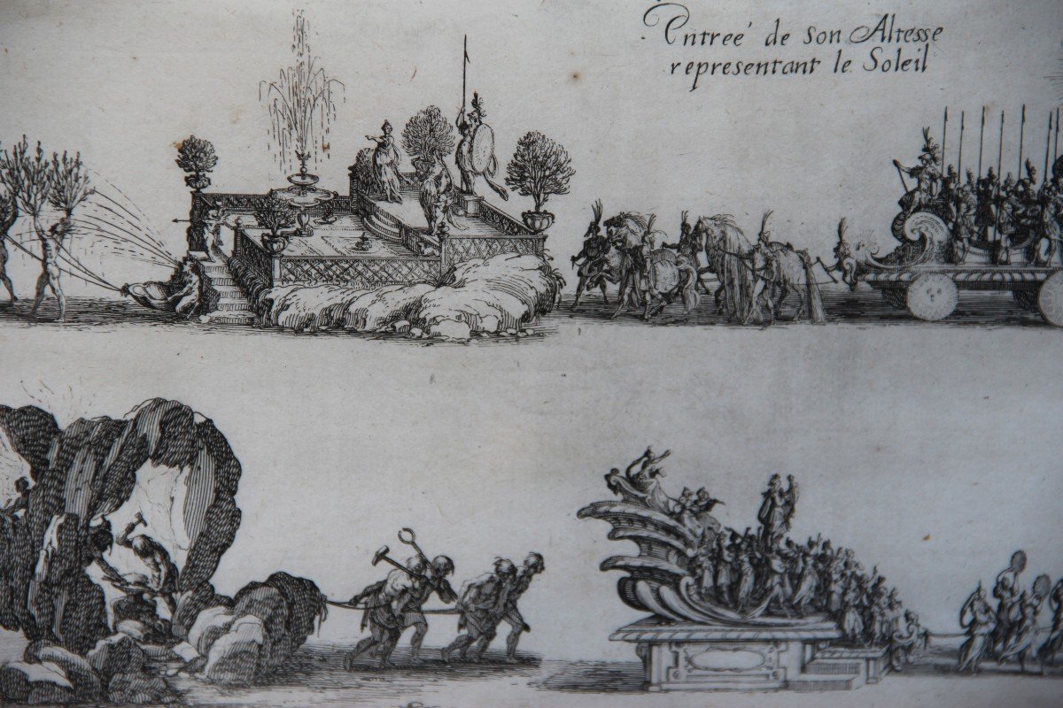 Entry Of Duke Charles IV By Jacques Callot-photo-3