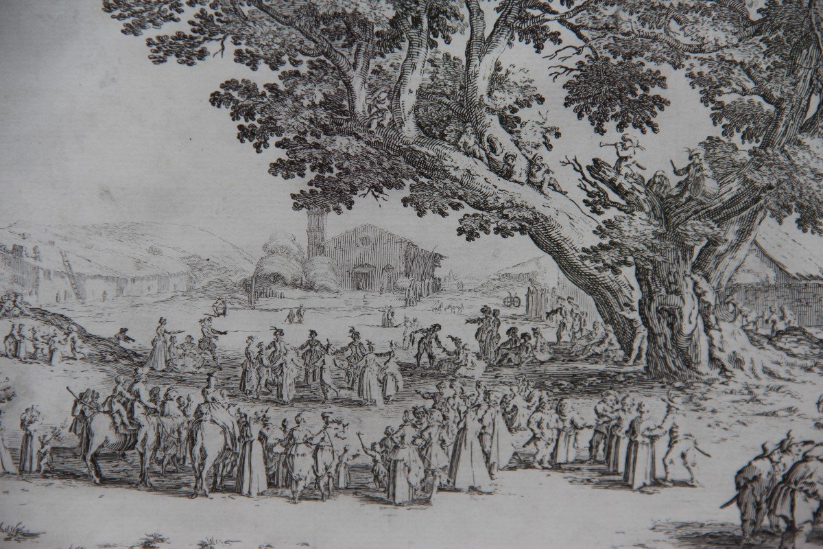 The Gondreville Fair By Jacques Callot-photo-3