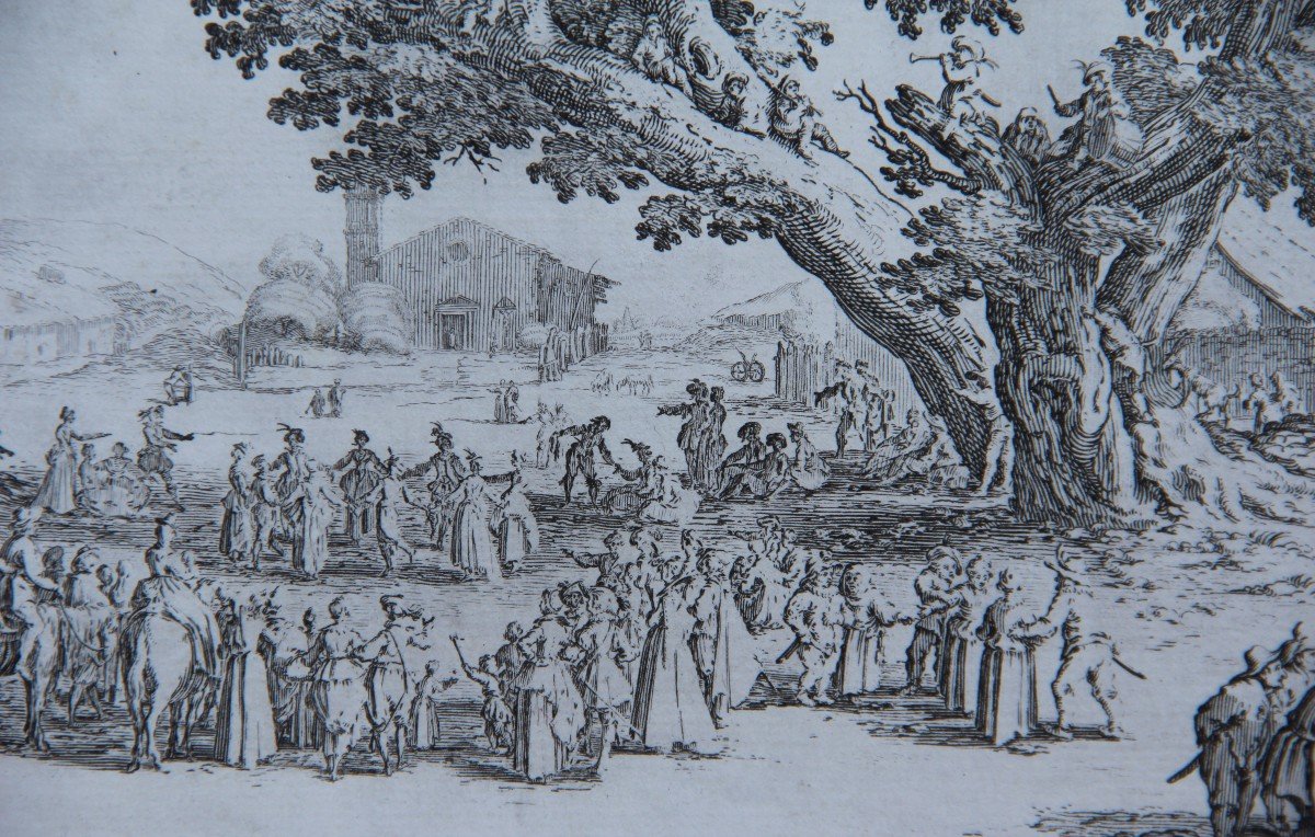 The Gondreville Fair By Jacques Callot-photo-4