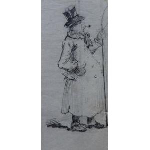 30 Drawings By René Tener (1846-1925)