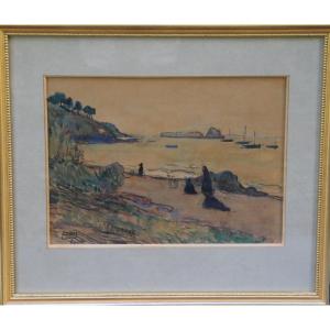 CANCALE par André LYNEN (1888-1984)