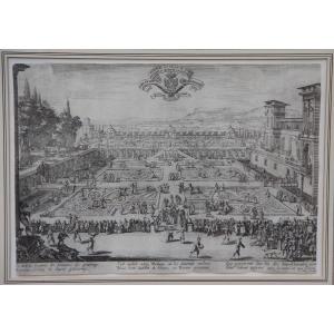 The Parterre Of Nancy By Jacques Callot