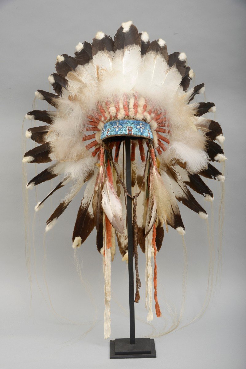 Coiffe d'Indiens Des Plaines "lakota"-photo-2