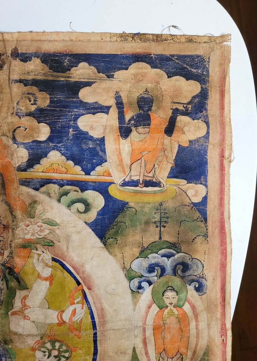 Thangka - 11-faced Avalokiteshvara - Tibet-photo-2