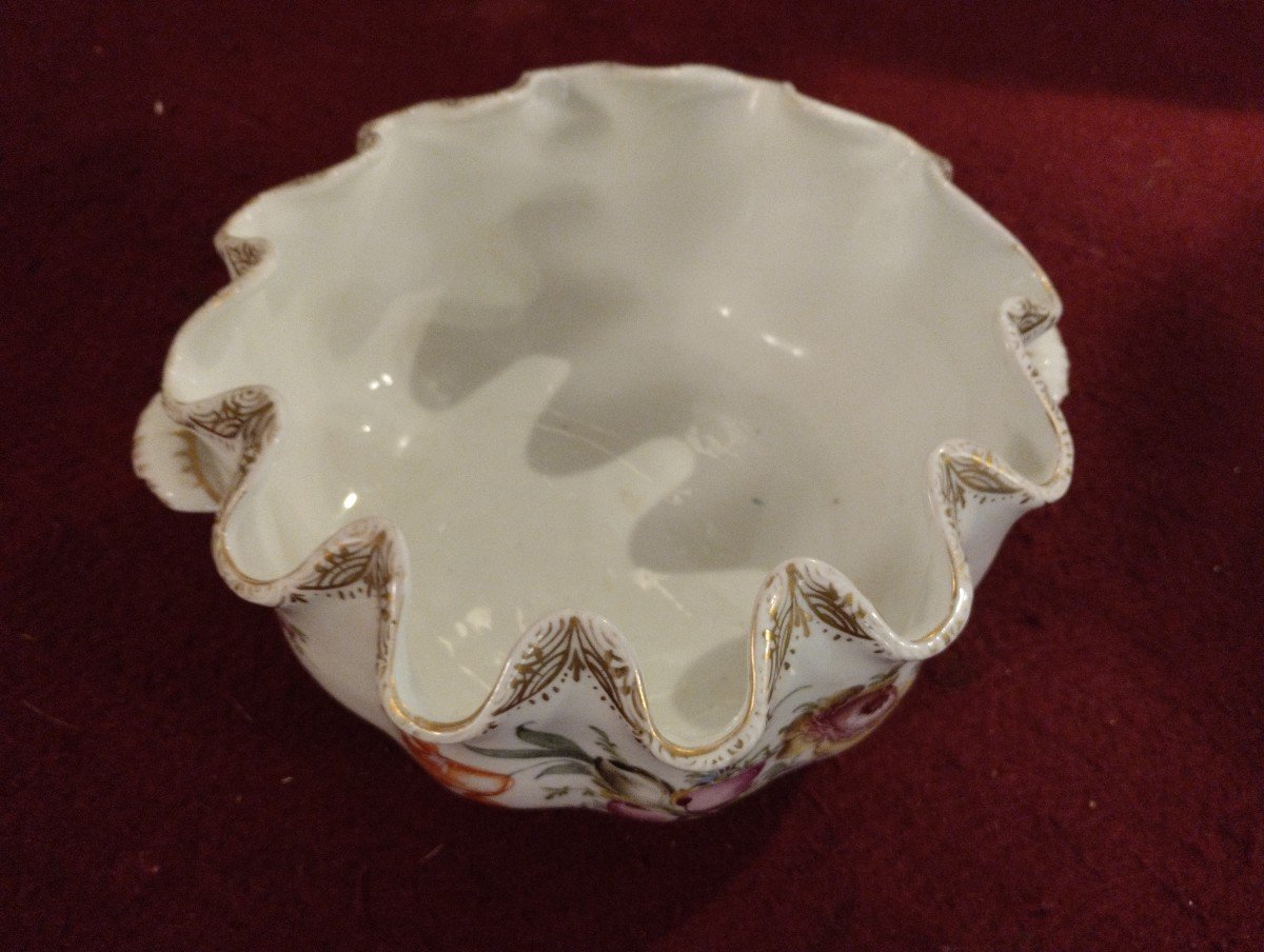 Glass Verrière - Porcelain - Saxony - Dresden - C. 1900-photo-4