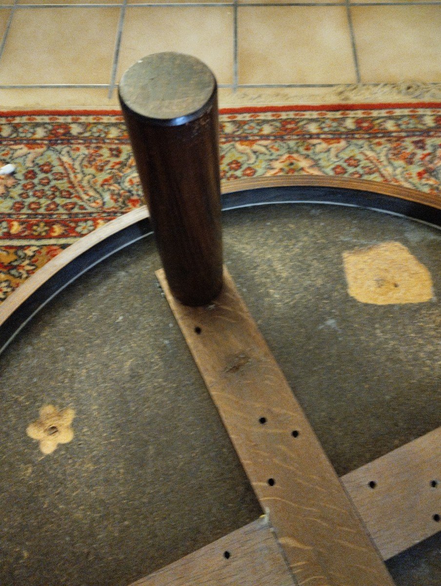 Coffee Table - Herbarium - Ceramic - Raymonde Leduc - V. 1960.-photo-2