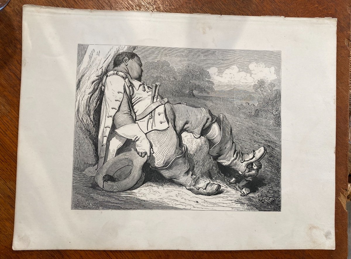 Suite De 9 Gravures-Gustave Doré - Hetzel- 1862-photo-5
