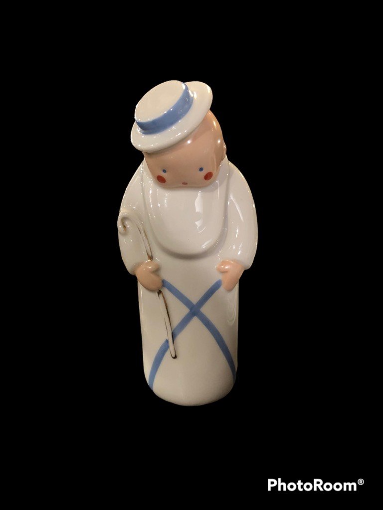 Dispenser-porcelain From Limoges-robj-maurice Chevalier-xxème